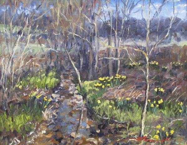 Daffodils by Sharon Rusch Shaver