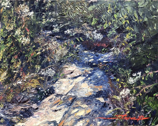 Plein Summer Creek by Sharon Rusch Shaver
