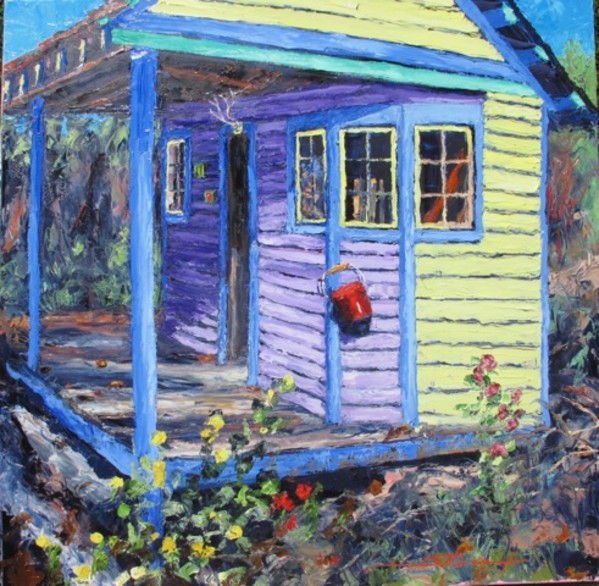 Garden House by Sharon Rusch Shaver