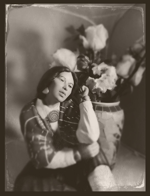 White Shell Woman by Sandy Brown Jensen, Image 1.