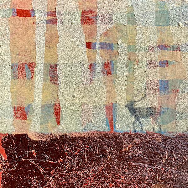 tiny buck by Janet E Fagan