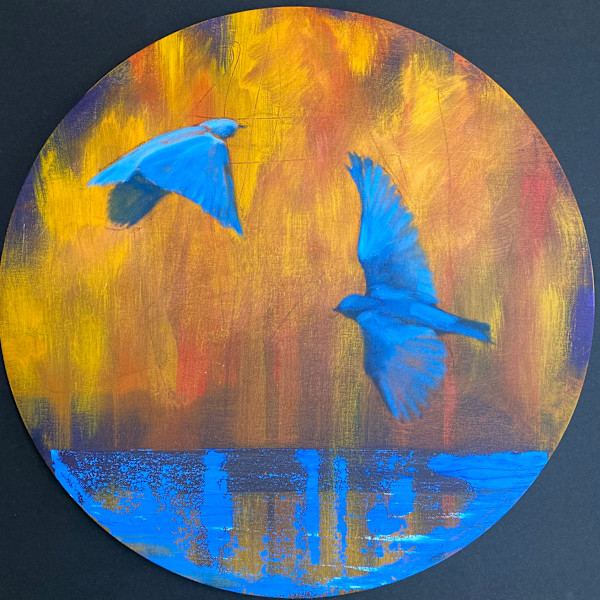Blue Bird Day by Janet E Fagan
