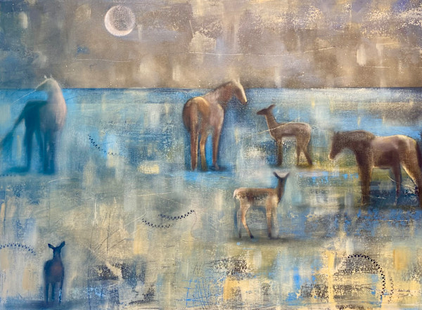New Moon Happy Hour by Janet E Fagan