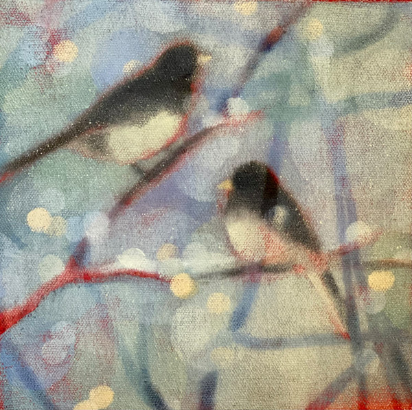 Winter birds by Janet E Fagan