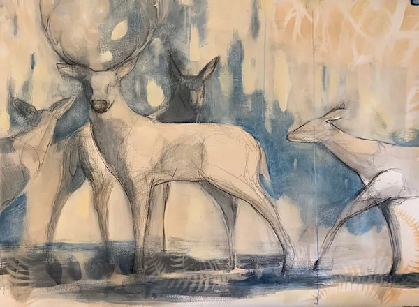 Edge of the woods (herd)