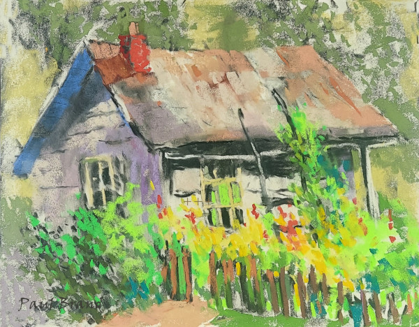 Sauder Village Scene by Paul Brand