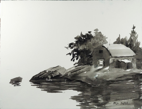 Stonington Harbor by Paul Brand