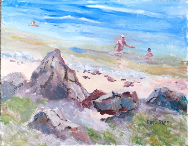 The Beach at Lakeside by Paul Brand