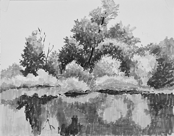 The Light on the River by Paul Brand