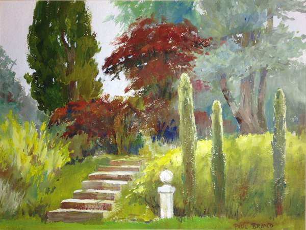 The Garden at the Villa Michelangelo