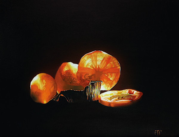 Tomato and foil cup by Peter Thomas Foster