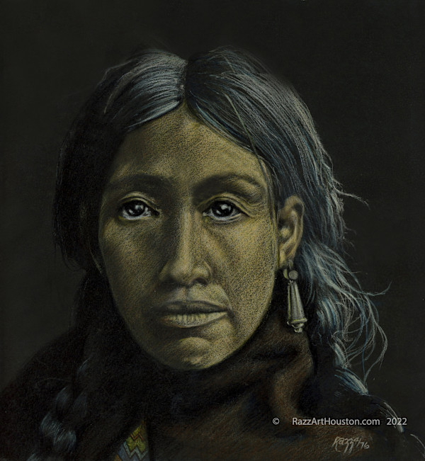 Native American Mother by Neal Brooks, Image 1.
