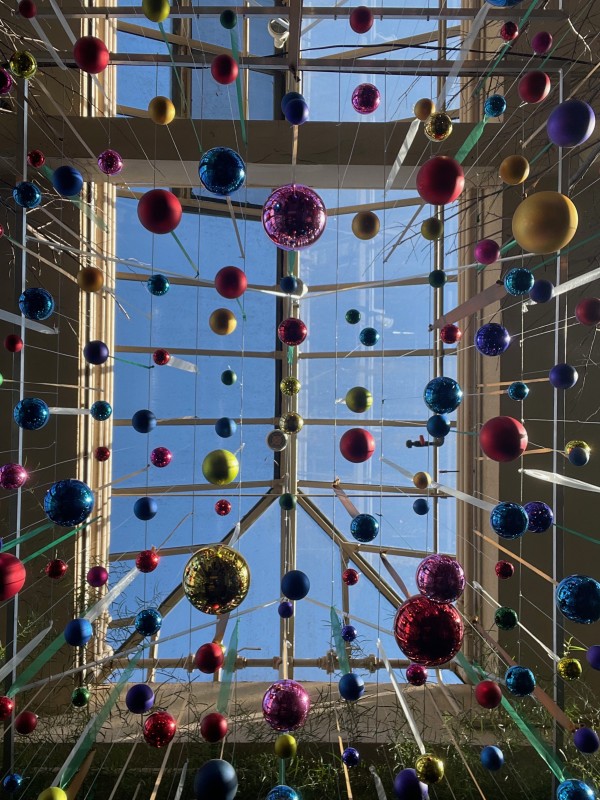 Dangling Spheres by Alex Damevski