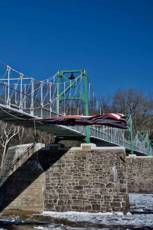 Lumberville Bridge by Alex Damevski