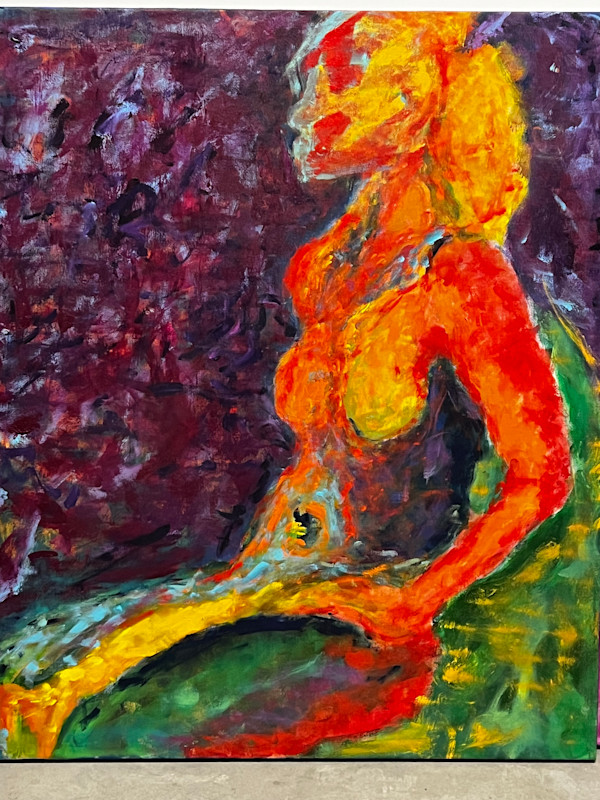 Female Figure by Hector Vizoso
