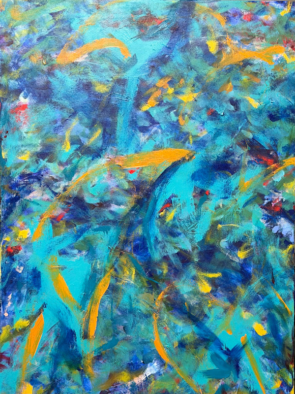 Abstract 96 Goldfish by Hector Vizoso, Image 1.