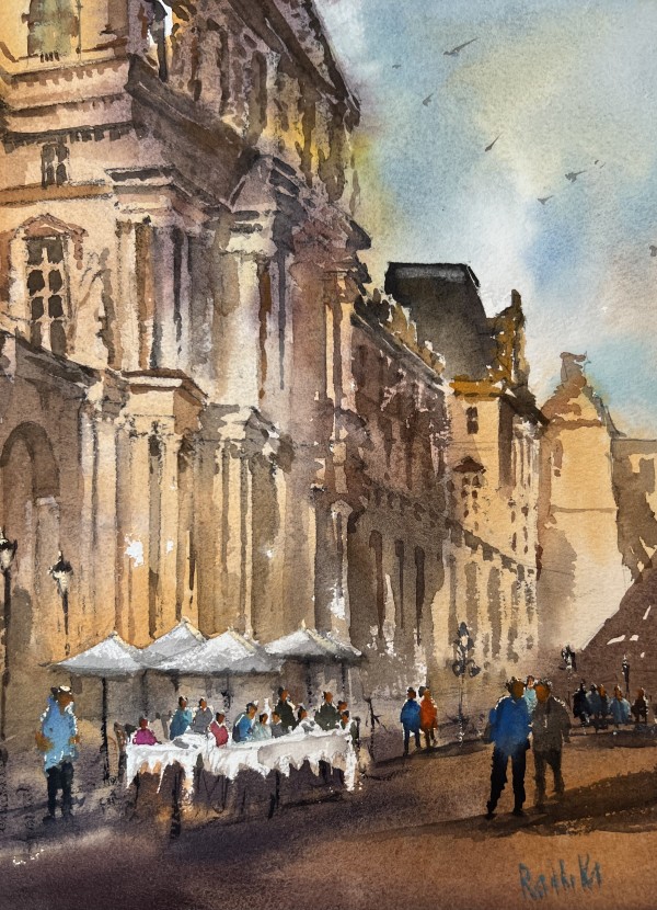 Luncheon at the Louvre by Radhika Srinivas