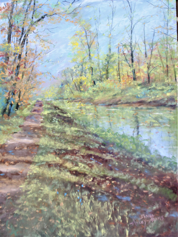 On the Canal by Sandy Askey-Adams
