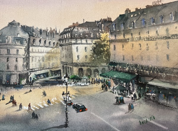 Cafe De La Paix, Paris by Radhika Srinivas