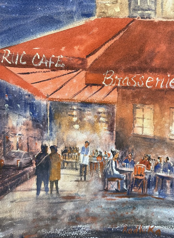 Dinner in Paris by Radhika Srinivas