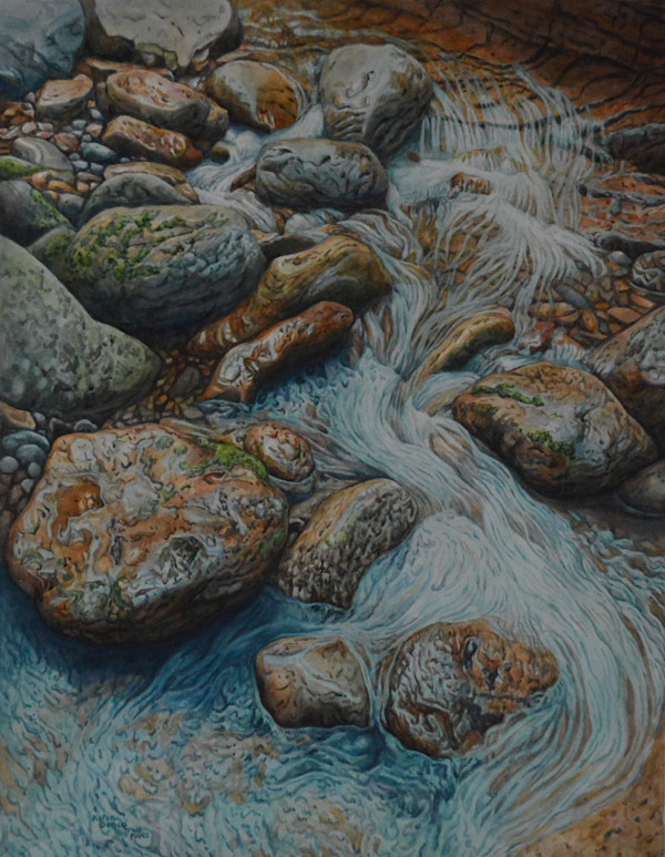 Lost River, Flume Gorge, NH by Karen Benco