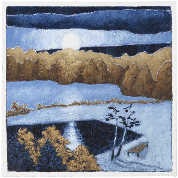 Hockey Pond by Barbara Grant