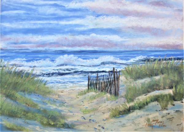Ocean Waves and Dunes by Sandy Askey-Adams