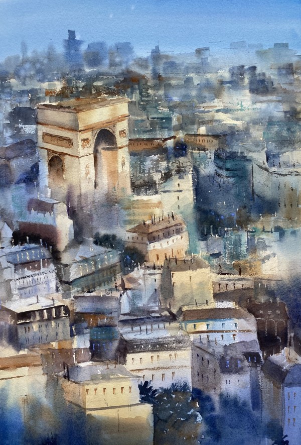View from the Eiffel by Radhika Srinivas