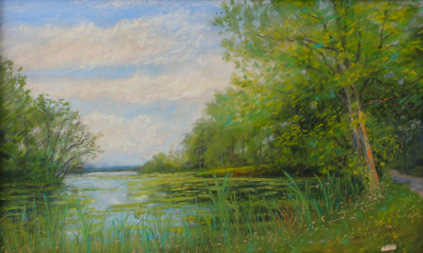 Stillness of the Lake by Sandy Askey-Adams