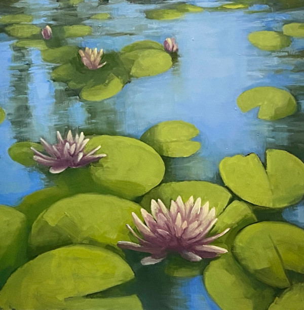 Water Lilies I by Carol Fastuca
