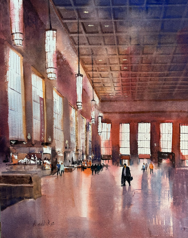 Morning Commute From Philadelphia by Radhika Srinivas