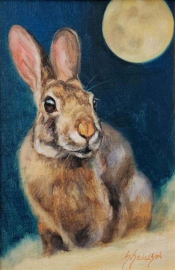 Snow Moon Rising by Sandra Severson