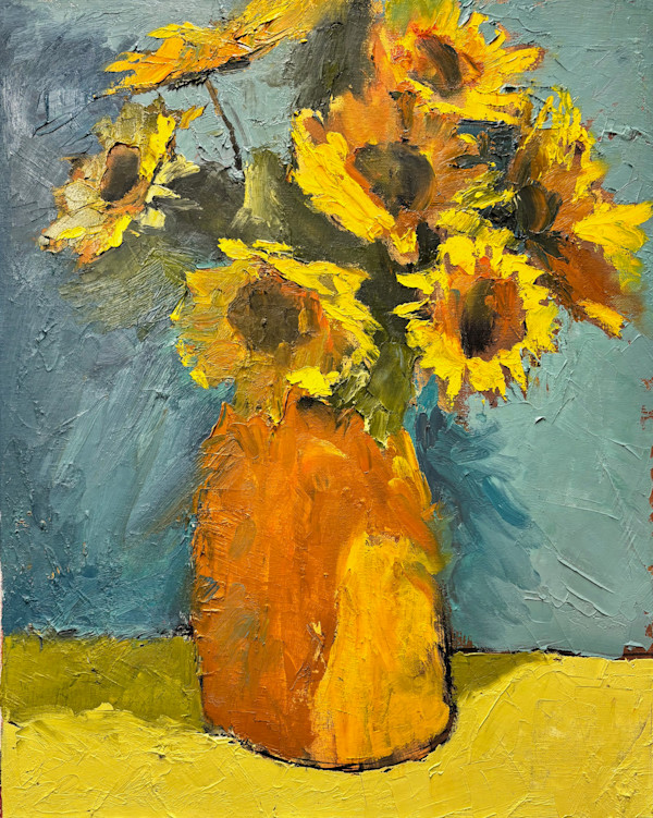 Sunflower II by Rick Phillips