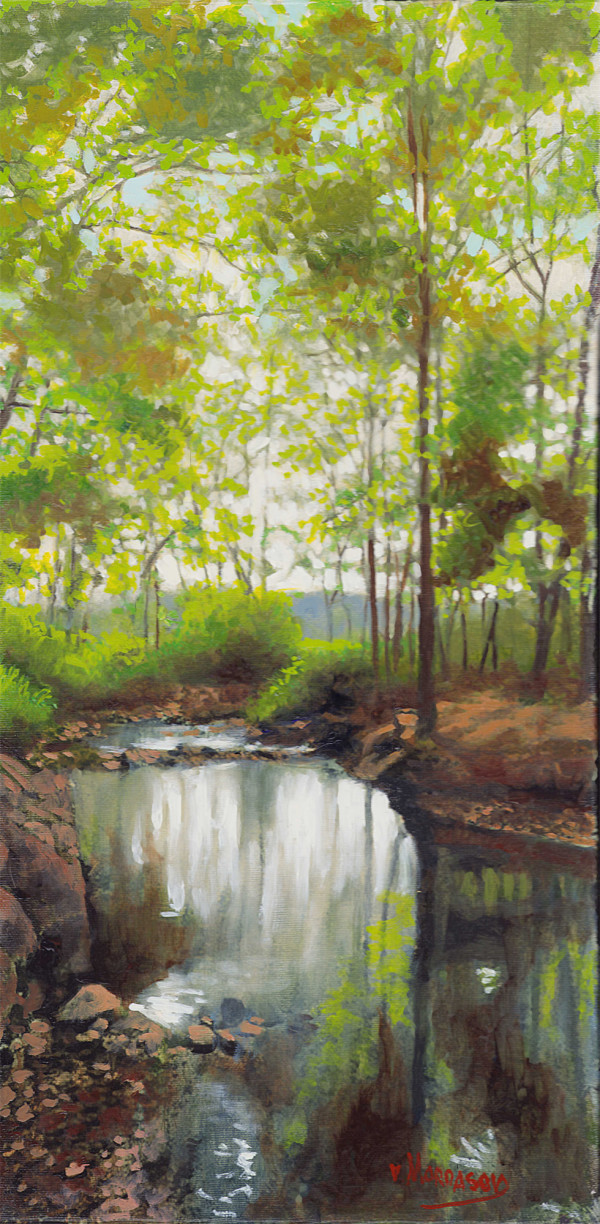 Tranquility in Green by Victor Mordasov