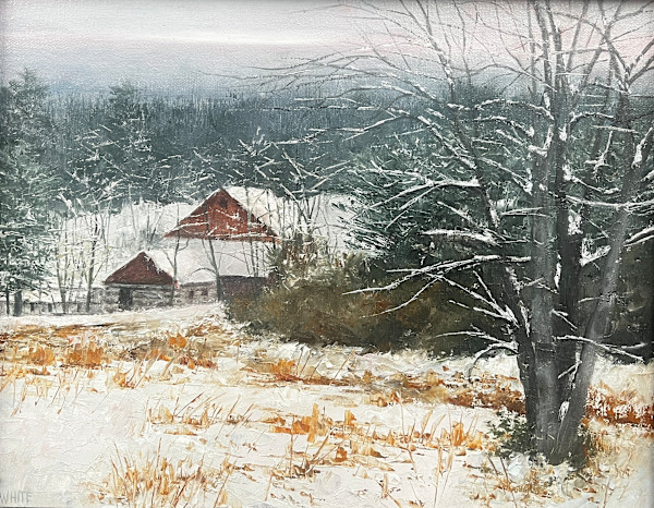 Winter On The Homestead by Steven J. White