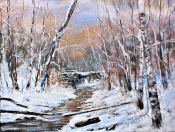 Winters Eve by Sandy Askey-Adams