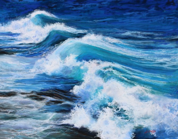 Electric Blue by Renee Leopardi