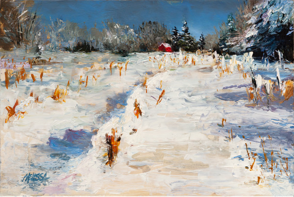 Winter Afterglow by Melissa Carroll