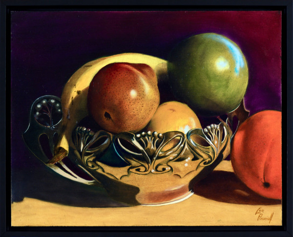 Winter fruit in Silver by Lee Eastman