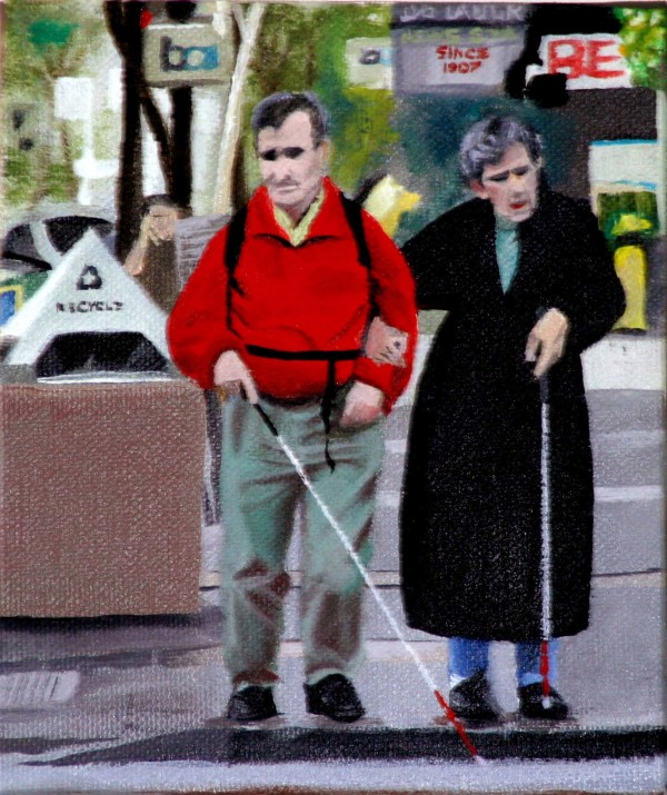 The Blind Couple of Broadway