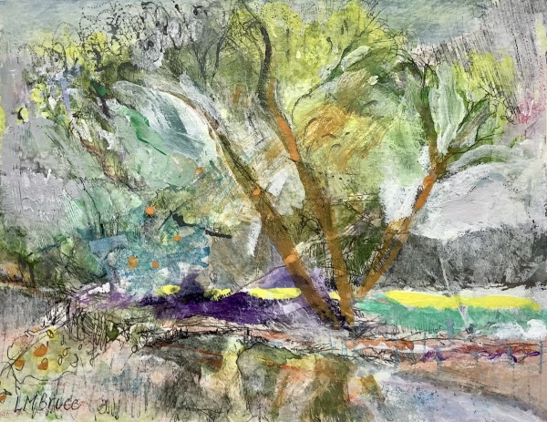 River Willows, Early Spring by Lynda Bruce