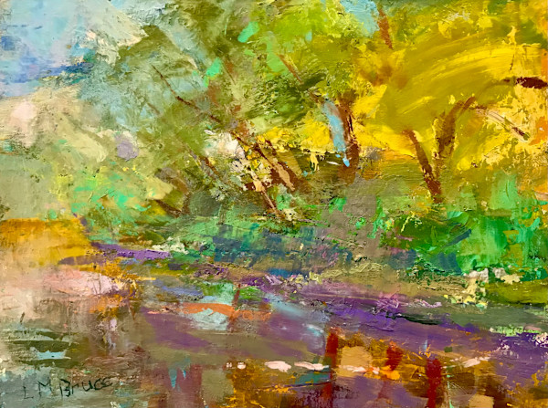 Willows, as Seen From the Canoe with Greg / Saules, en canoë avec Greg by Lynda Bruce
