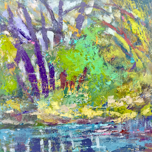 White Willow in May / Saule blanc en mai by Lynda Bruce