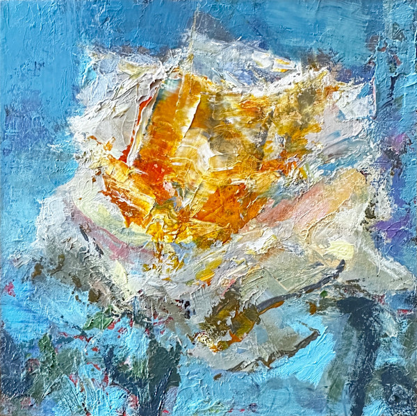 Rose # 4 - White Rose by Lynda Bruce, Image 1.