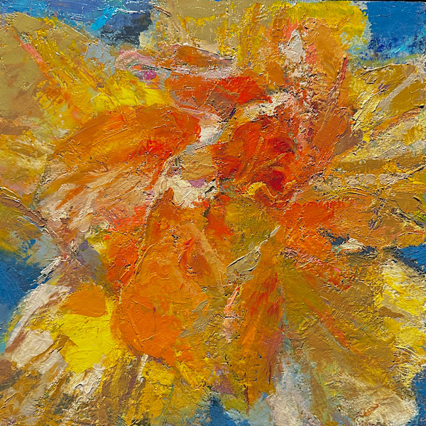 Winter Garden - radiant Hibiscus by Lynda Bruce, Image 1.
