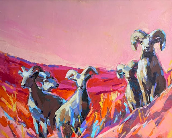 Bighorn Sheep by Laura Green