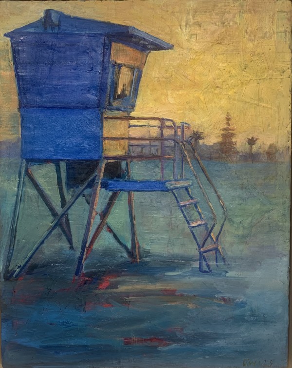 Evening Sunset by Elizabeth Washburn