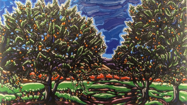 Orange Orchard by Neil Myers