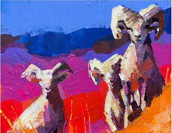 Big Horn Herd by Laura Green