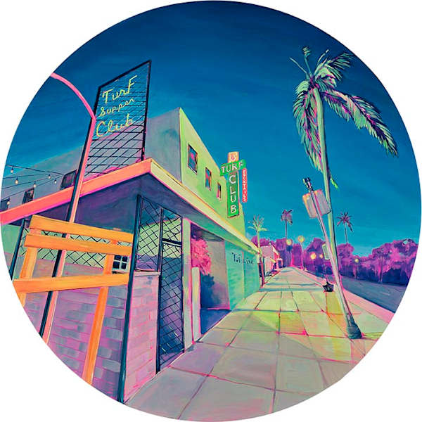 Turf Club at Night by Kate Joiner